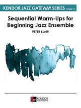 Sequential Warm-Ups for Beginning Jazz Ensemble Jazz Ensemble sheet music cover